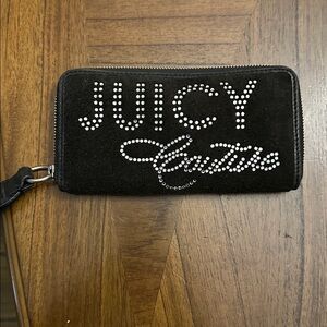 Juicy Couture Black Studded Wallet